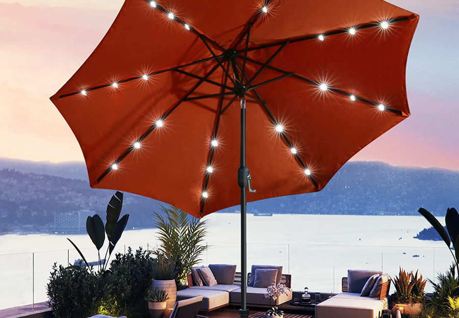 Wayfair store deck umbrella